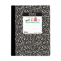 C-Line Products Composition Notebook, Primary Ruled, Black Marble 22020